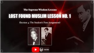 Lost Found Muslim Lesson No. 1 (Supreme Wisdom Lessons by WD Fard) [Best Version]