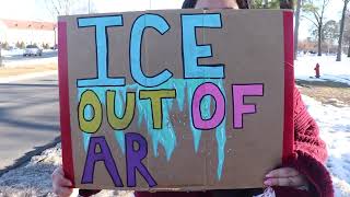 Hendrix College Students Protest ICE