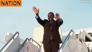 President Ruto departs for Kenya from the historic Joint Base Andrews after 4-day state visit in US