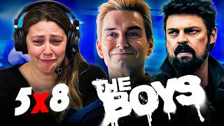 THE BOYS SEASON 5 EPISODE 8 REACTION - A GORY, EMOTIONAL, SATISFYING ENDING! PERFECT SERIES FINALE?