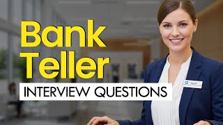 Bank Teller Interview Questions & Answers 2026 | PASS YOUR INTERVIEW