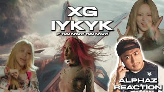 THEY'RE TAKING US TO SPACE!! | XG - IYKYK (Official Music Video) REACTION