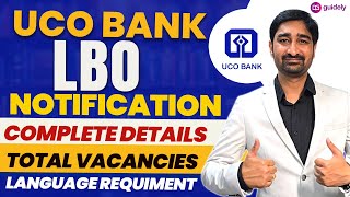 UCO Bank | Local Bank Officer | Notification Out | Complete Details By Aditya Sir