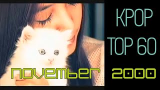 [KPOP TOP 60] November 2000 - 2000년 11월