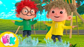 We love jumping in puddles! 💦 | Songs for Kids | HeyKids Nursery Rhymes