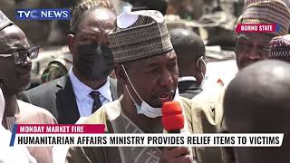 Humanitarian Affairs Ministry Provides Relief Items To Victims