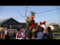 2017年 桑名市多度大社 多度祭（多度橋 力尾）