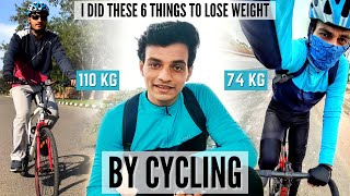 How to Lose Weight By Cycling | 6 Tips That Works for Weight Loss by Cycling