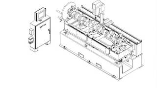 Hines Industrial HC-5000 Large Crankshaft Balancing Machine For Sale