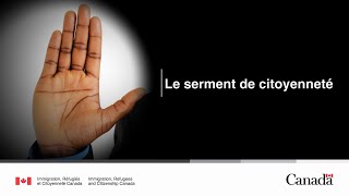 Le serment de citoyenneté