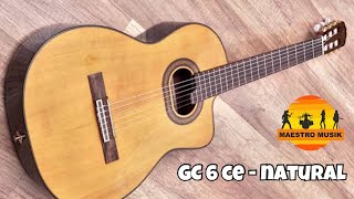 Review TAKAMINE GC 6 CE - natural - soundhole oval !!!