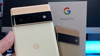 Google Pixel 6 Pro Sorta Sunny (Unboxing)