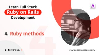 Ruby Methods
