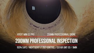 Immersive 9min inspection of the confined spaces of a wine cooperative using the Xpert Mini O3 Pro