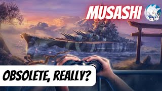 Musashi in the shipyard! is the first P2W ship obsolete in 2025? in World of Warships Wows Blitz