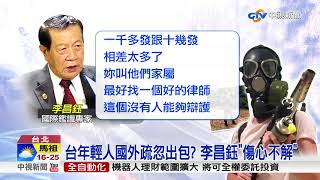 孫安佐擁1600發子彈 李昌鈺懷疑\