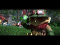 master yi vs teemo league of legends fight animation