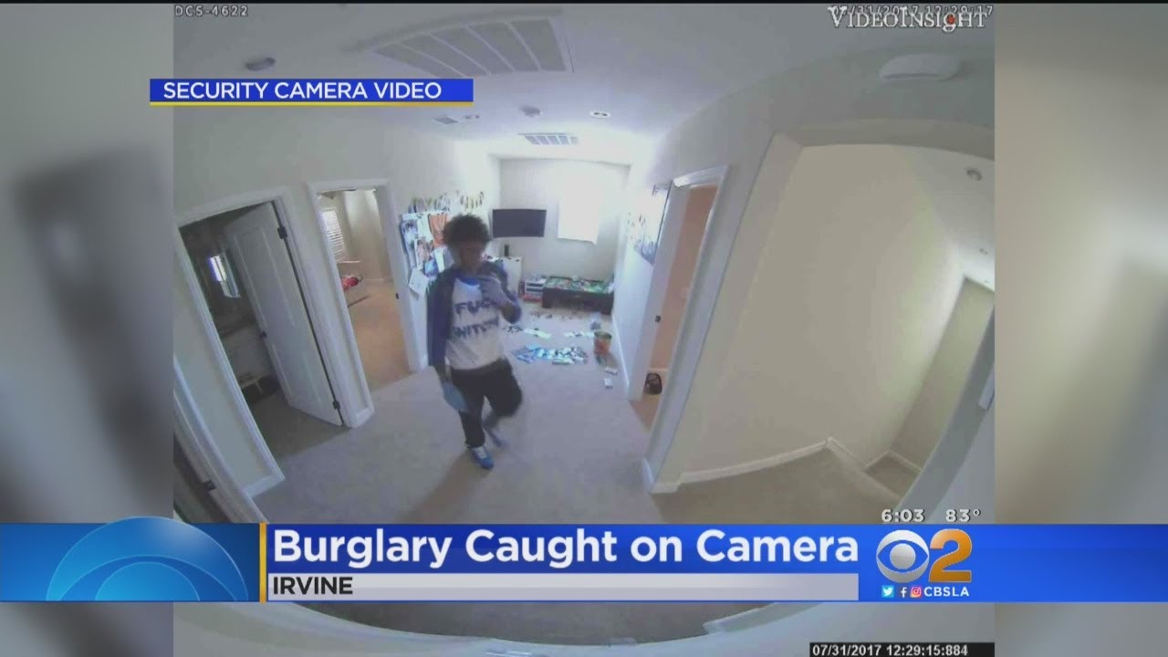 Burglary Caught On Camera - YouTube