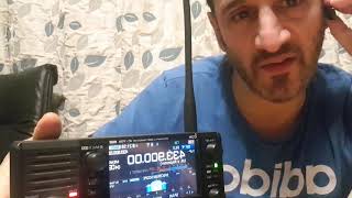 Icom IC-705 Bluetooth と Yaesu SSM-BT10 Standard Horizo​​n ヘッドセット (PTT 付き) のペアリング