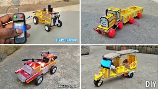 4 Amazing DIY TOYs | 4 Amazing RC TOYs Ideas | Awesome DIY Homemade Inventions