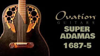 1980's OVATION SUPER ADAMAS 1687-5（完全予約制 名古屋アコギ専門店 オットリーヤギター）