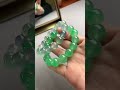 一串颜色好，一串种水好，你会选哪串？ 天然翡翠 天然翡翠 jade jewelry 珠寶 珠子 翡翠 shorts