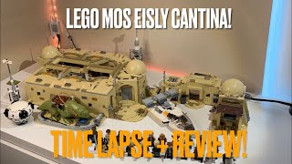 LEGO MOS EISLY CANTINA!!! Lego Star Wars Set 75290 Speed build & Review!