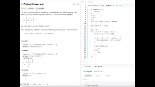 LeetCode: 6. Zigzag Conversion (Golang & Java)