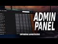 ADMIN PANEL [QBOX|QB|ESX] | FiveM Script