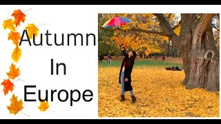 Autumn in Europe || Bratislava || Slovakia || Sad Janka Krala Park