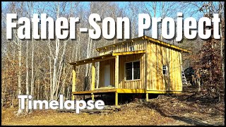 Watch Us Build an Off-Grid Cabin from Start to Finish!