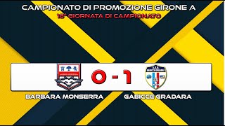 BARBARA MONSERRA 0-1 GABICCE GRADARA