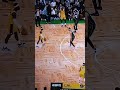 Dennis Schröder with the mid range shot | Lakers vs Celtics