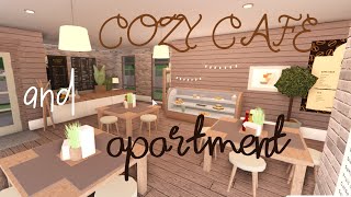 Bloxburg Artistic Cafe With Apartment 61k