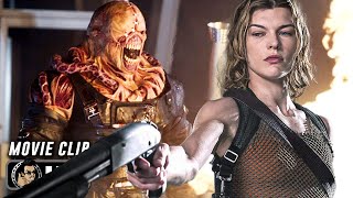 RESIDENT EVIL: APOCALYPSE | Alice Battles Nemesis (2004) Movie CLIP HD