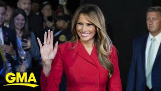 All eyes on Melania Trump's style and the message it sends