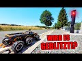 Kann mein GRÖßTES ferngesteuertes Fahrzeug GEBLITZT WERDEN?? (6x6 Xmaxx - 100 Km/h schnell)