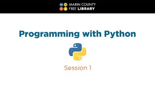 Programming With Python - Session 01