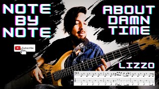 Lizzo - About Damn Time Bass Lesson / Tutorial - Learn How To Play It The Easy Way!