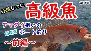 【初心者向けアマダイ釣り(前編)】仕掛けの説明から誘い方～相模湾レンタルボート～