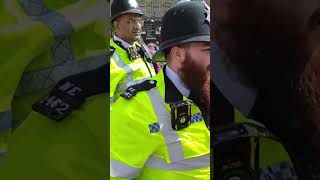 Just Stop Oil Supporter Arrested in Parliament Square for Legally Protesting | 6 May 2023 | #shorts