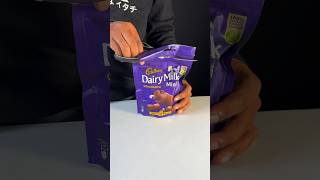 Dairy milk mini milkshake Asmr #asmr #chocolate #milkshake #shorts