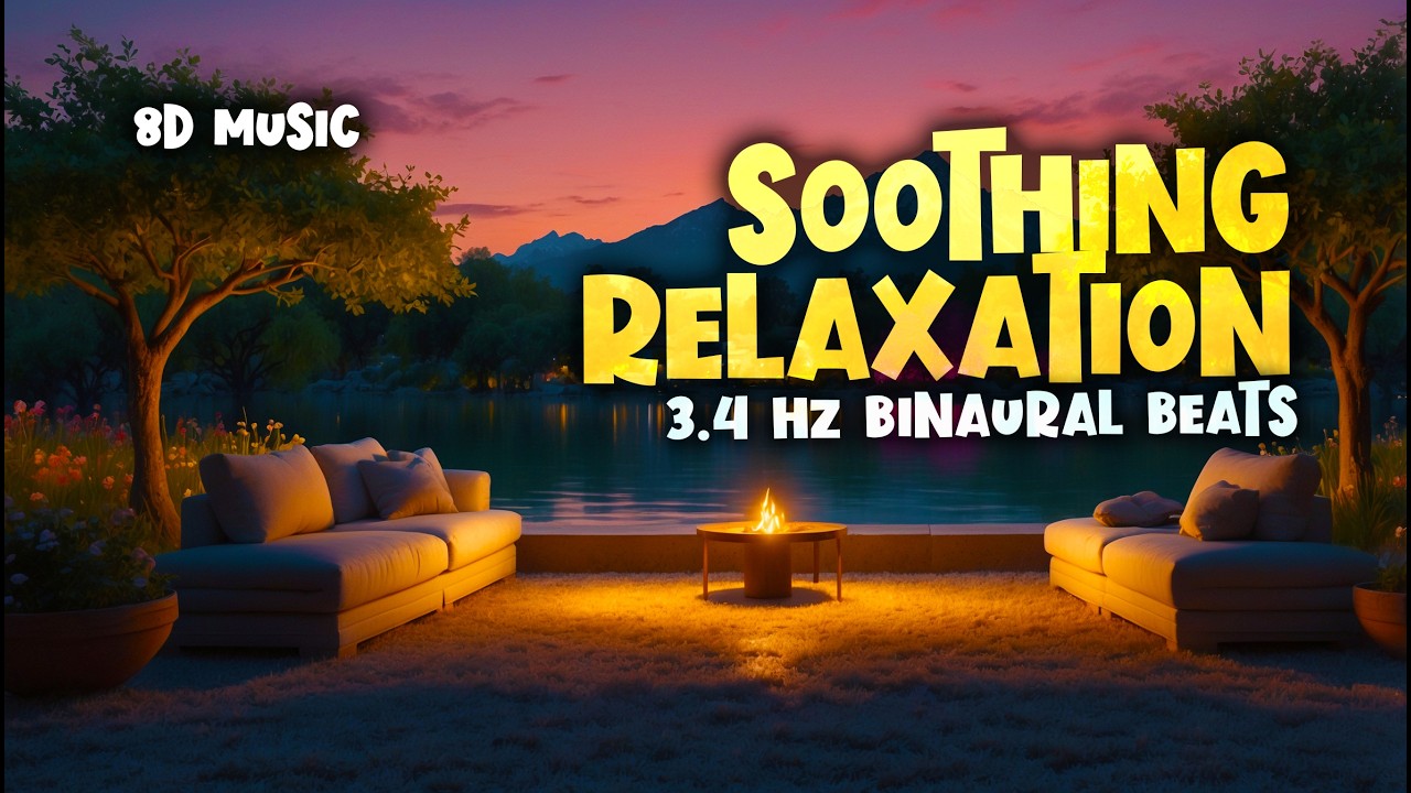 8d Soothing Calm Sleep Music рџ ґ Relaxing Binaural Beats 3 4 Hz