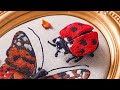 Insect Jewelry Hand Embroidery Tutorial, 3D Ladybug Brooch Step by Step Embroidery Tutorial