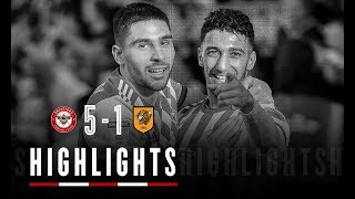 Match Highlights: Brentford 5 Hull City 1