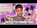 TOP 10 Foundations | Trockene, Ölige & Reife Haut | Maxim Giacomo