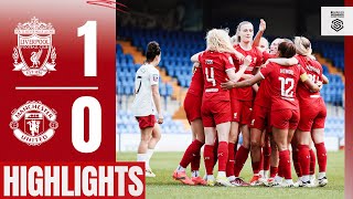 Jenna Clark Winner in Reds' Final Home Game | Liverpool FC Women 1-0 Manchester United | Highlights