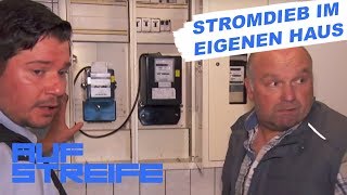 Falsche Leitungen: Hausbewohner zapft Strom ab | Auf Streife | SAT.1 TV