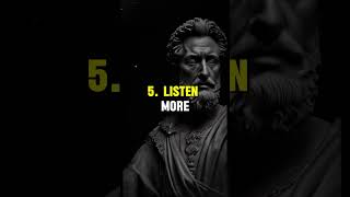 7 daily habits a stoic should follow  #stoicism  #philosophy  #selfdevelopment  #stoic #shorts