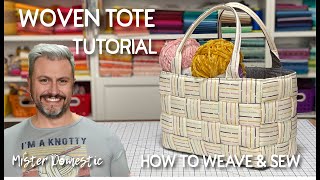 How to Sew a Woven Tote with Mx Domestic